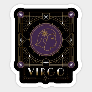 Great Virgo Deco Sticker